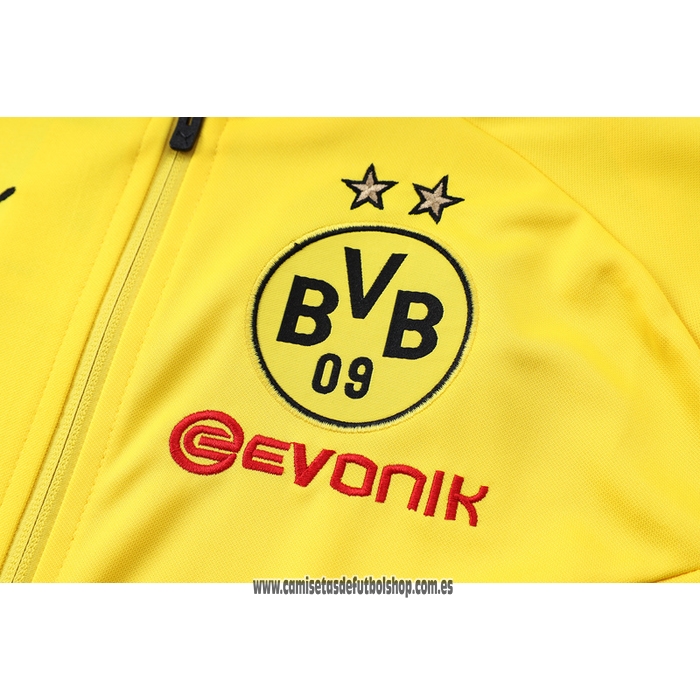 Chaqueta del Borussia Dortmund 22-23 Amarillo y Negro
